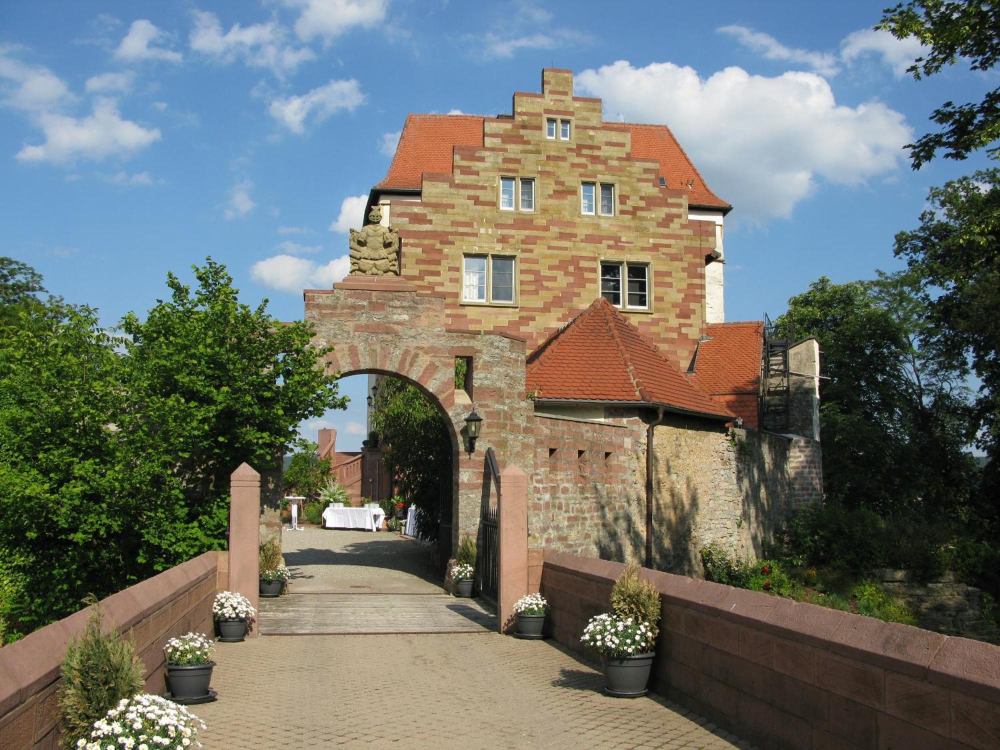 Eventlocation & Hotel Schloss Neuburg Obrigheim Ngoại thất bức ảnh